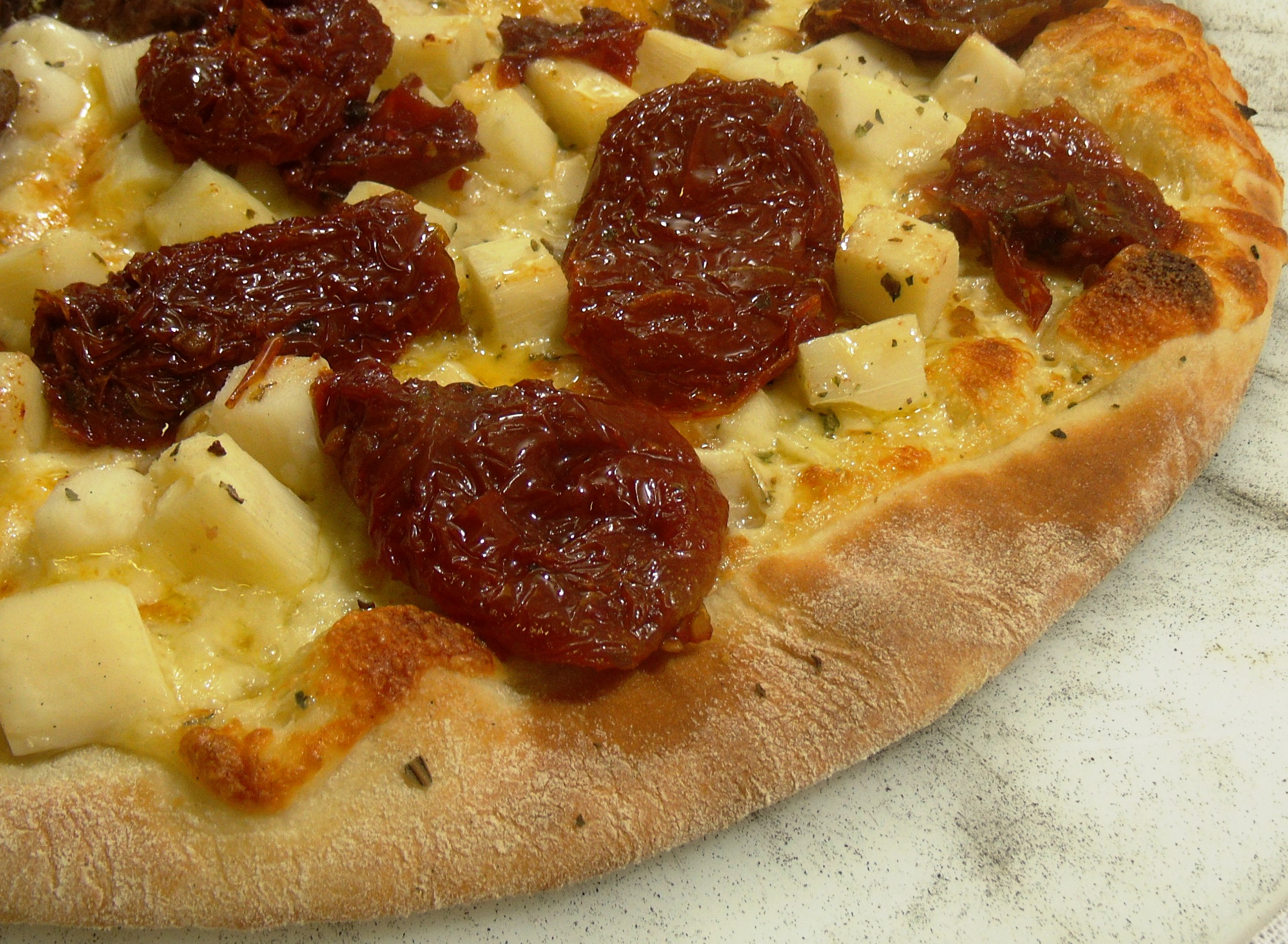pizza tomate seco